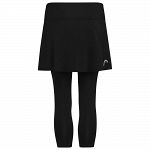 Head Club 3/4 Tights Skort Black